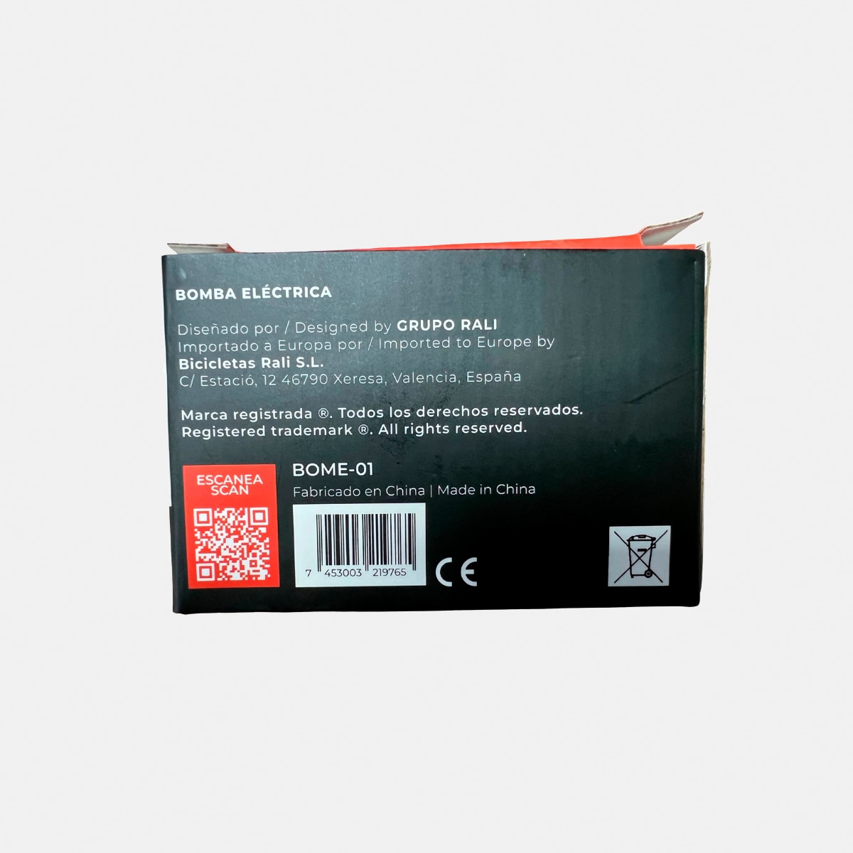 Bomba de Ar Elétrica Presta/Schrader 5