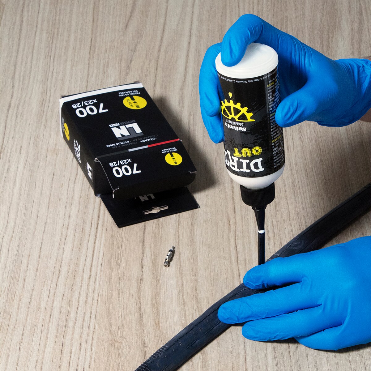 Cámara de bicicleta 700X23/28C FV 60 MM Eltin · Eltin · El Corte - Main Image