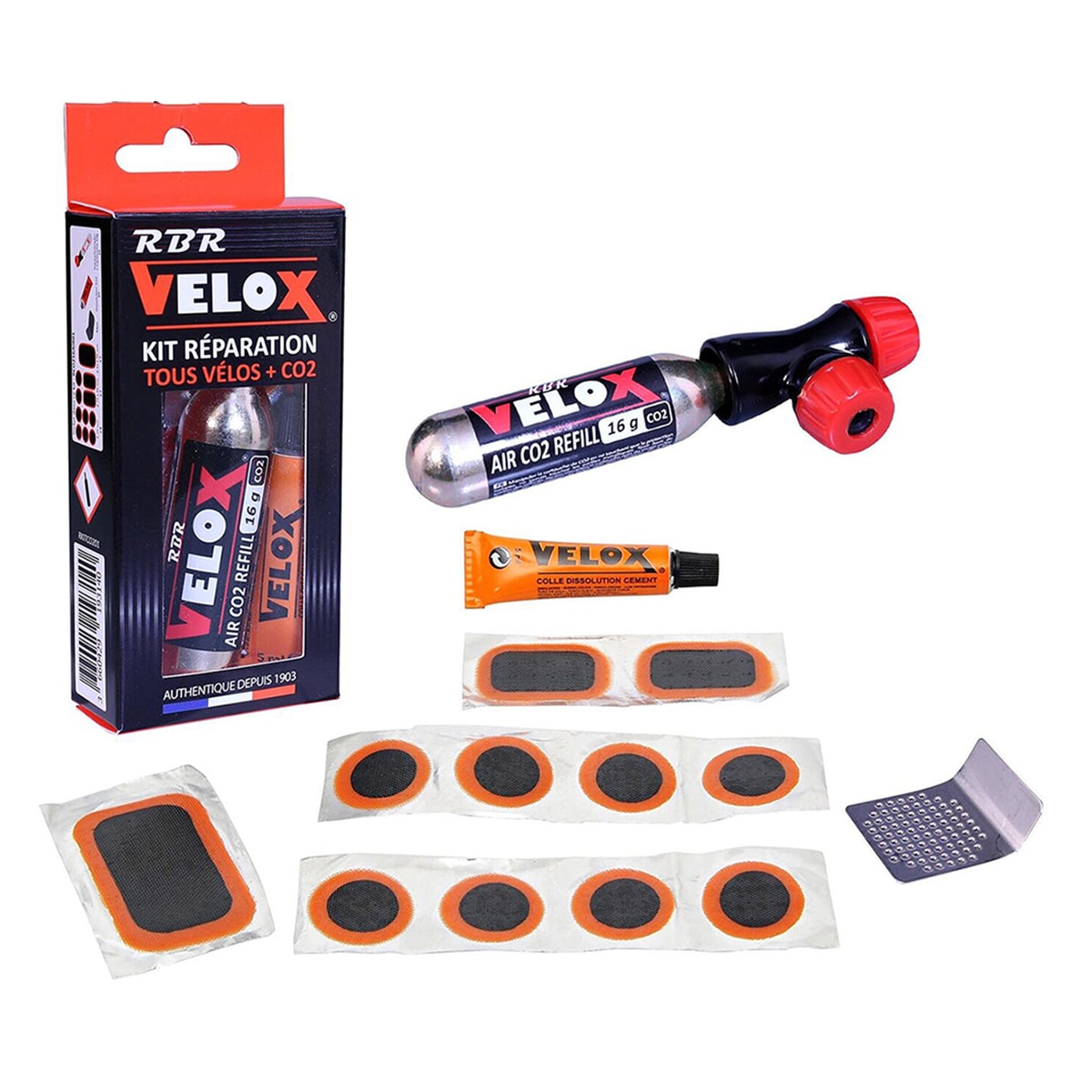 Kit de Reparação CO2 com Adaptador CO2 1