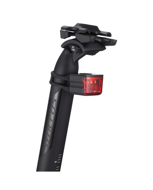 Luz Traseira LED de Bicicleta Preto-1