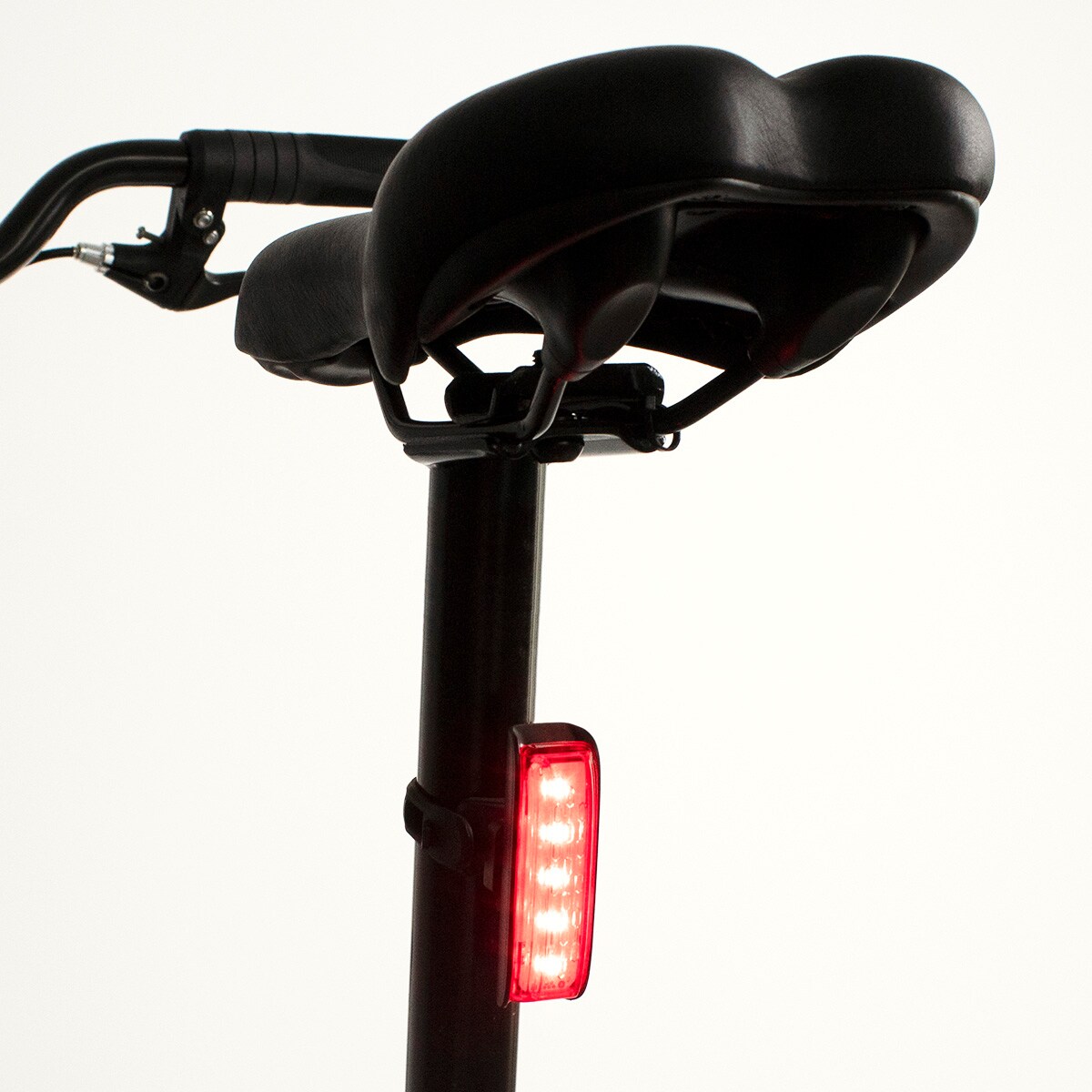 Luz Traseira de Bicicleta Lite 15 Lúmenes Preto-2