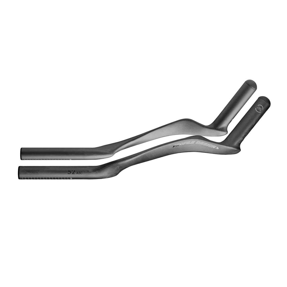 Imagen 1 de Extensiones Carbono 52 Asc 400Mm Profile Design Negro