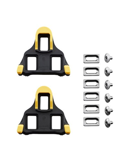 Cleat Pedal Sh11 Preto / Amarelo-1