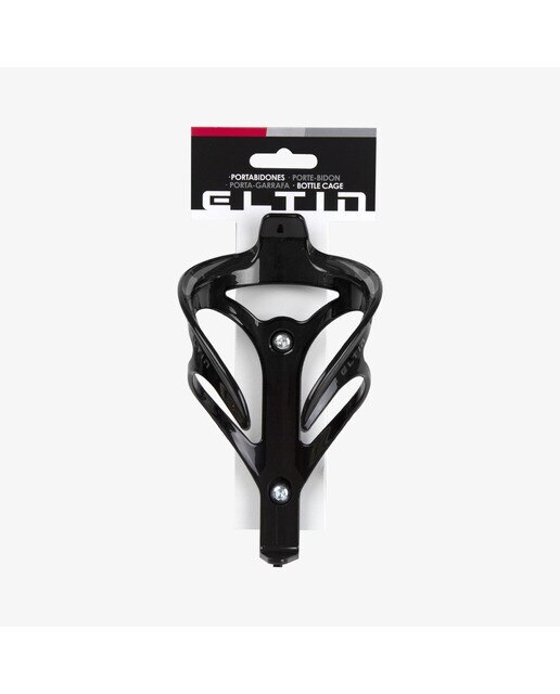 Porta-Bidon Nerve - Fibra Preto / Cinzento-2