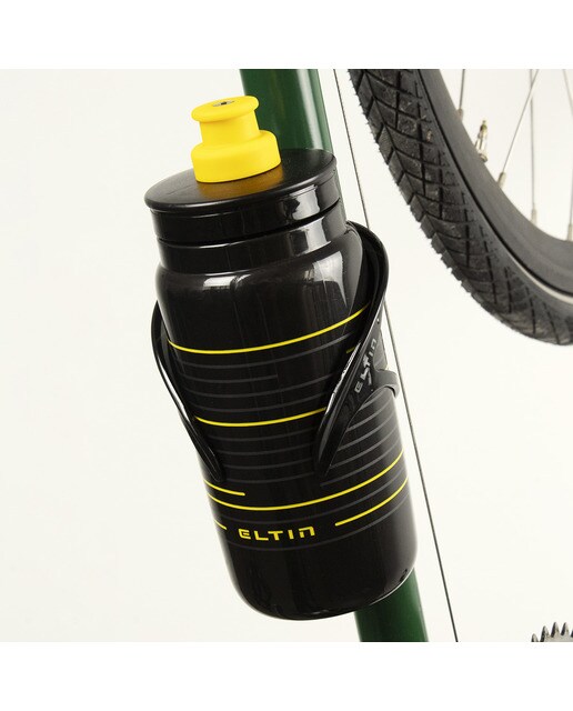 Porta-Bidon Nerve - Fibra Preto / Cinzento-4