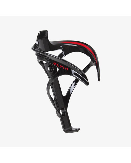 Porta-Bidon Nerve - Fibra Preto / Vermelho-1
