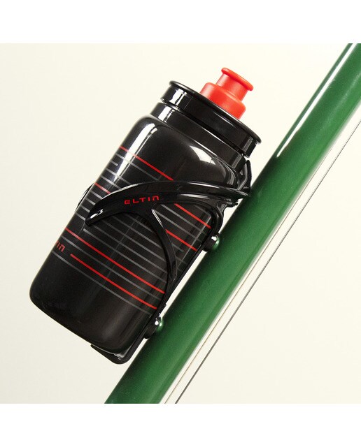 Porta-Bidon Nerve - Fibra Preto / Vermelho-7