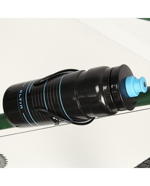 Porta-Bidon Nerve - Fibra Preto / Branco-3