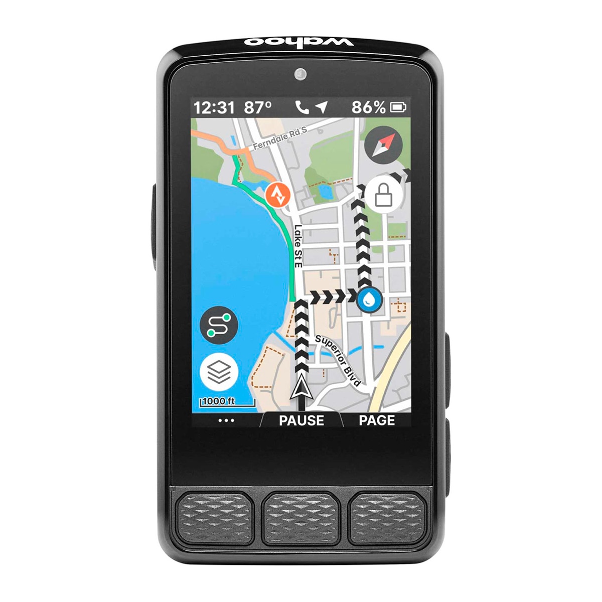 Wahoo - Navegador Gps Para Ciclismo Elemnt Roam V3 Wahoo.