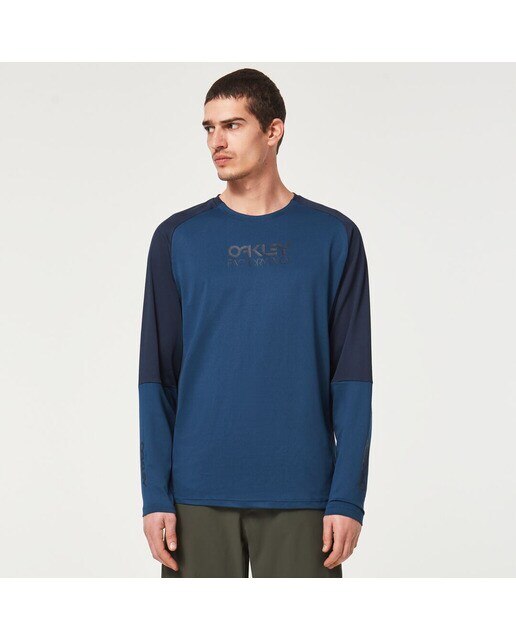 Camisola Desportiva de Homem Factory Pilot Lite MTB Azul-marinho-4