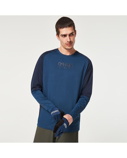 Camisola Desportiva de Homem Factory Pilot Lite MTB Azul-marinho-5