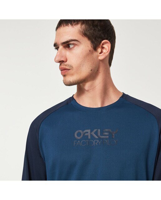 Camisola Desportiva de Homem Factory Pilot Lite MTB Azul-marinho-11