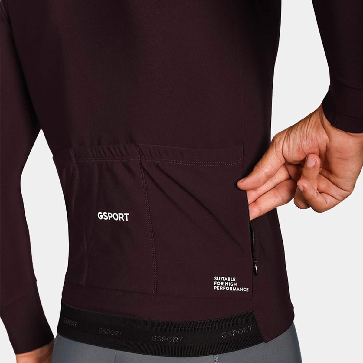 Camisola Desportiva Pro Team Omnium Bordeaux-6