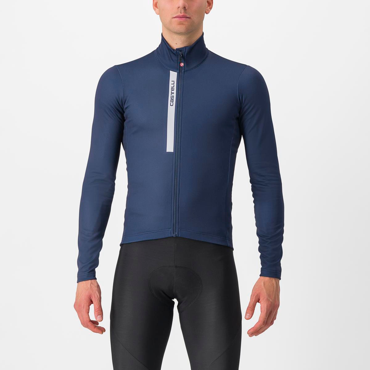 Camisola Desportiva de Ciclismo Entrata Thermal Azul-1