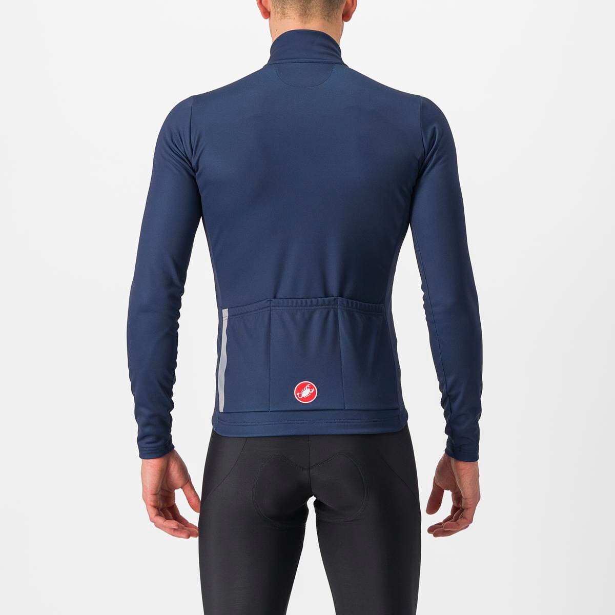 Camisola Desportiva de Ciclismo Entrata Thermal Azul-2