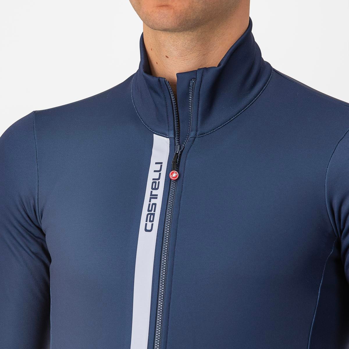 Camisola Desportiva de Ciclismo Entrata Thermal Azul-3