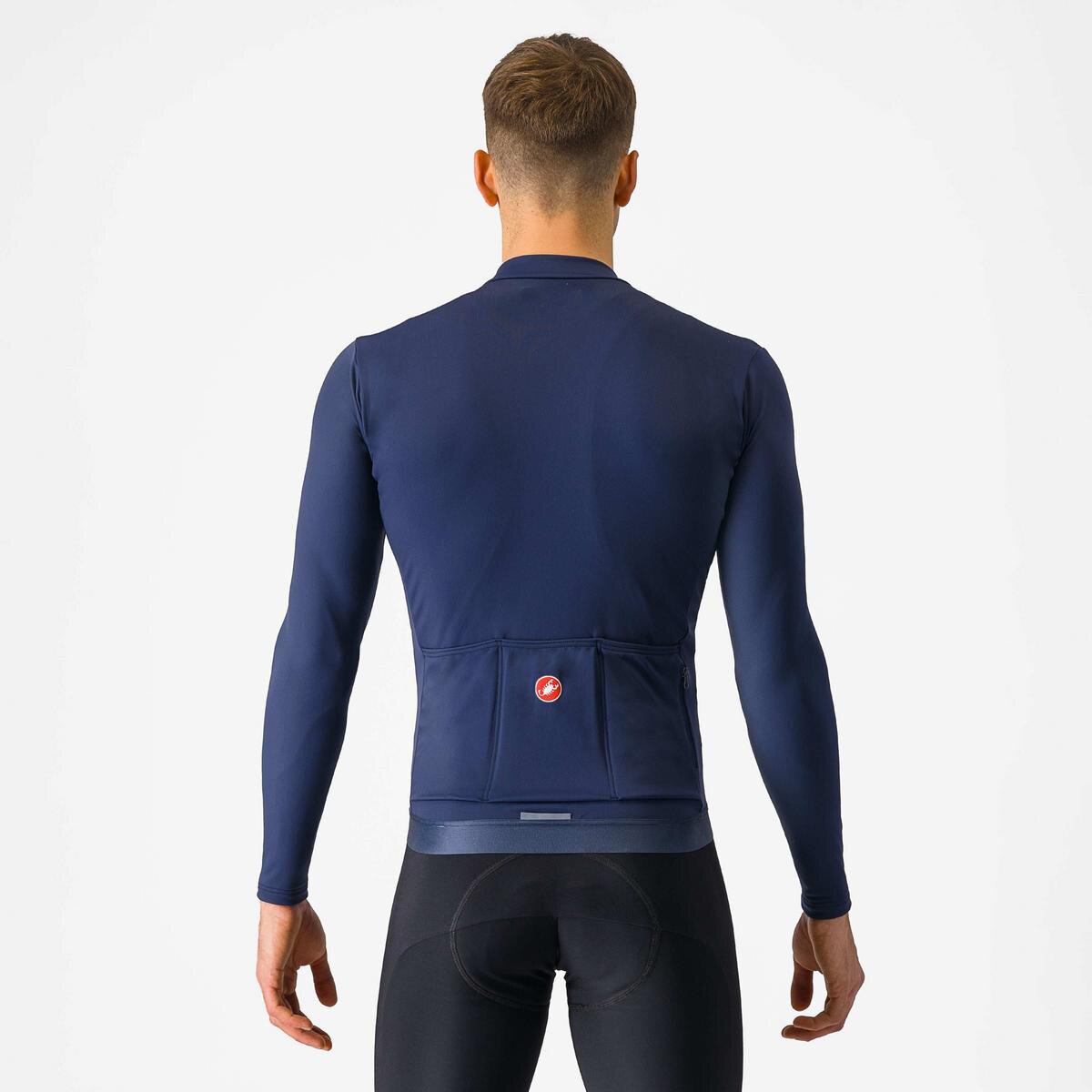 Camisola Desportiva de Ciclismo Espresso Thermal Azul-2