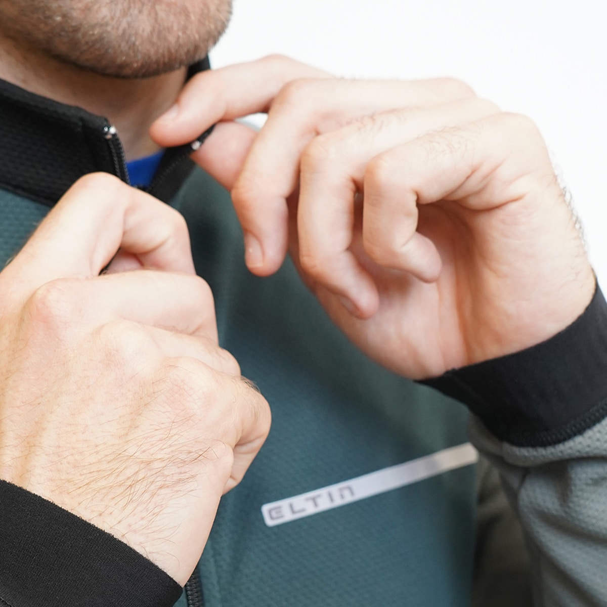 Camisola Desportiva de Manga Comprida Meteorite Preto-3