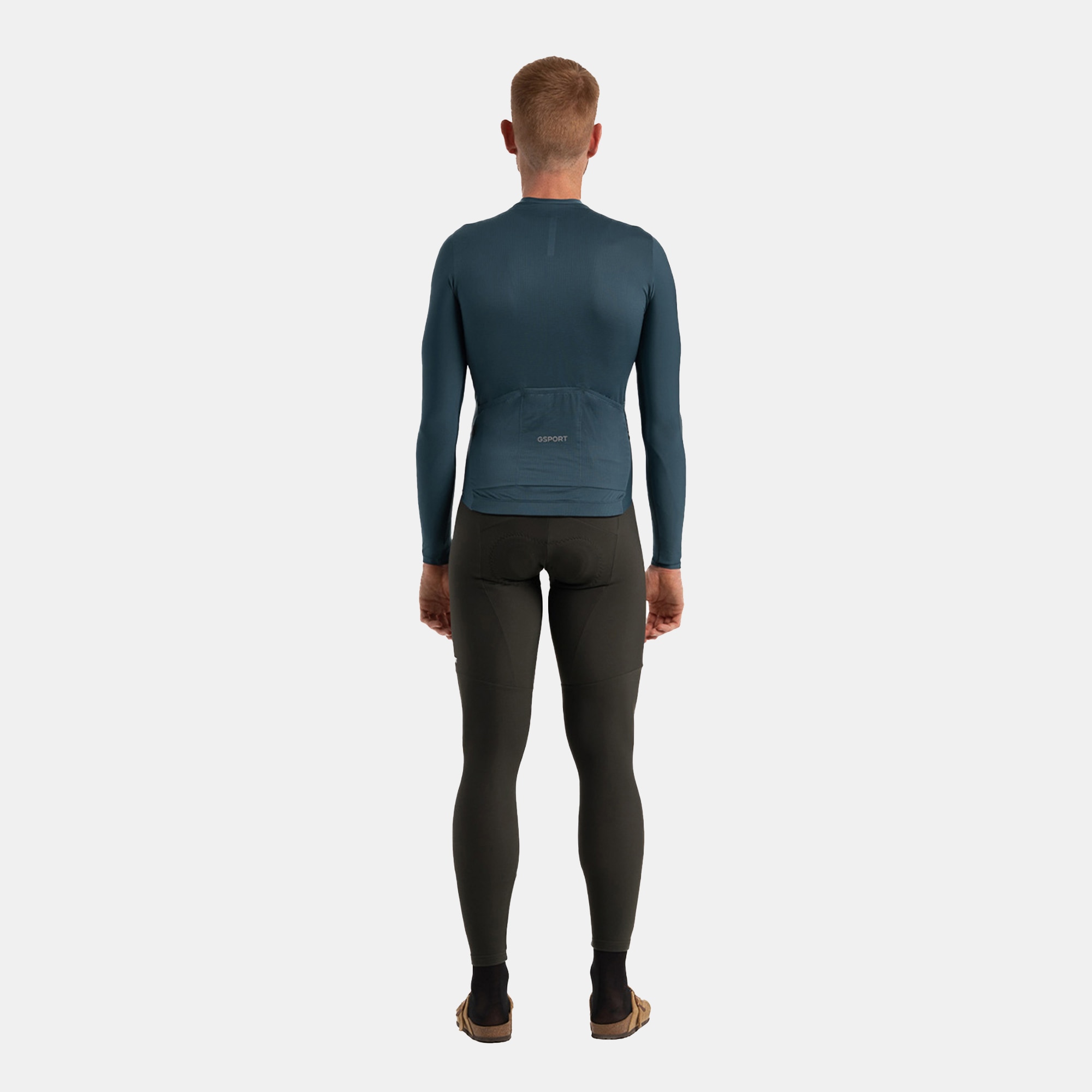 Camisola Desportiva de Manga Comprida Aero Aquaera Azul-3