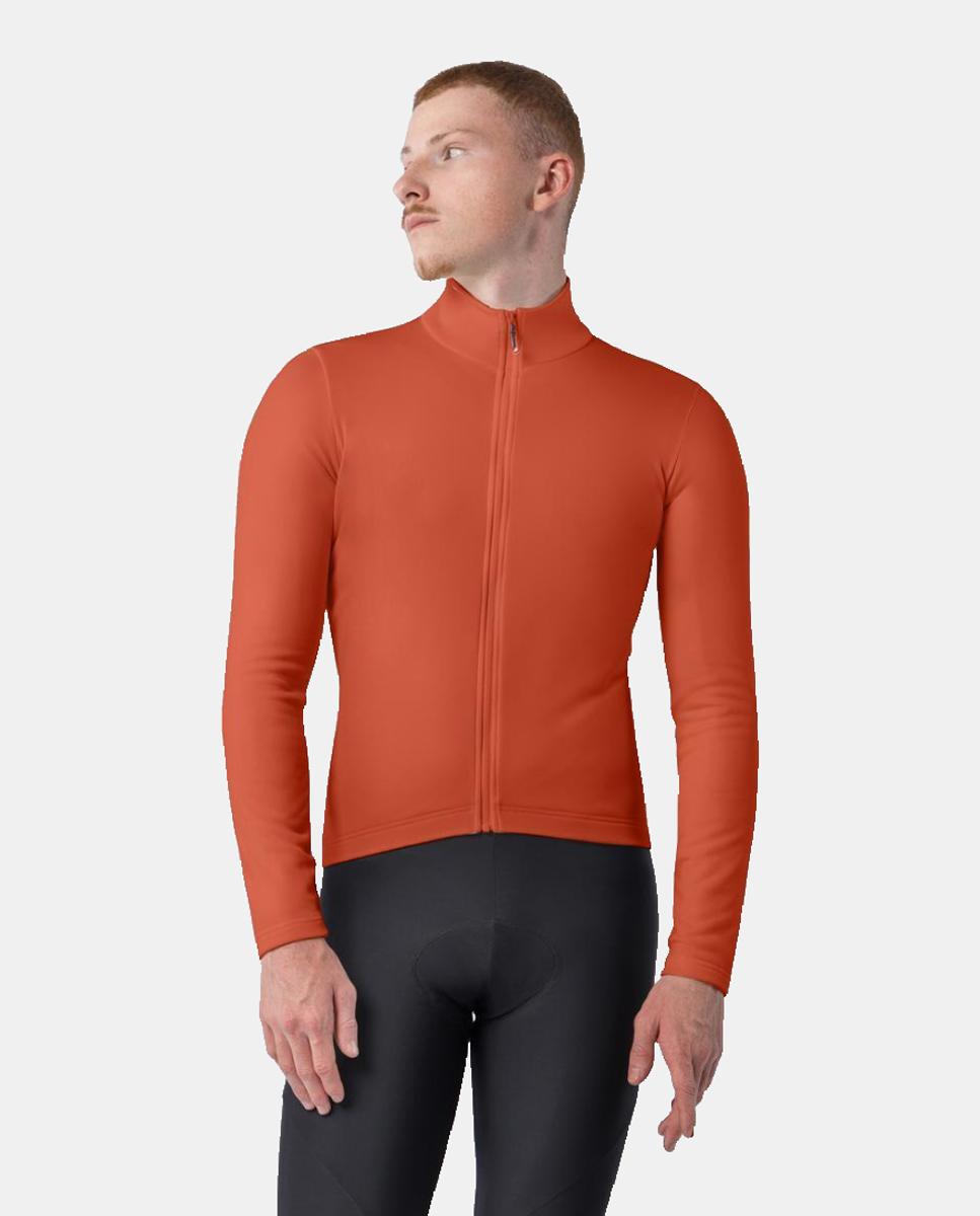 Maillot de Ciclismo de Hombre Competizione Thermal m/l Paprika Castelli - Rojo Rojo-1