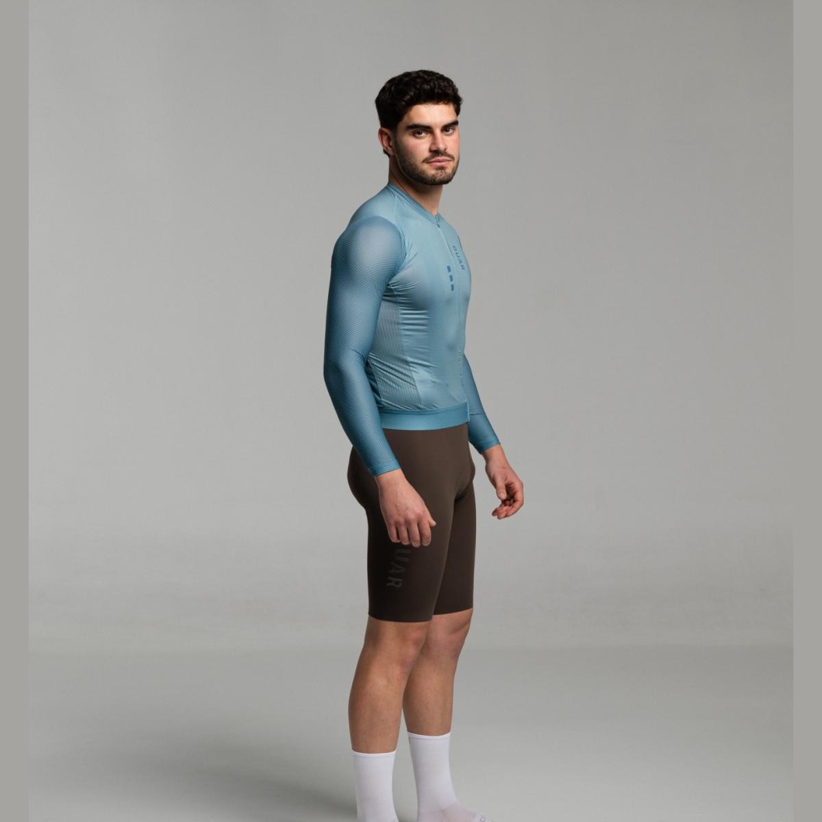 Imagen 2 de Maillot de ciclismo Unisex Dusty Mint Aerys OUAR - Verde / Azul Verde / Azul