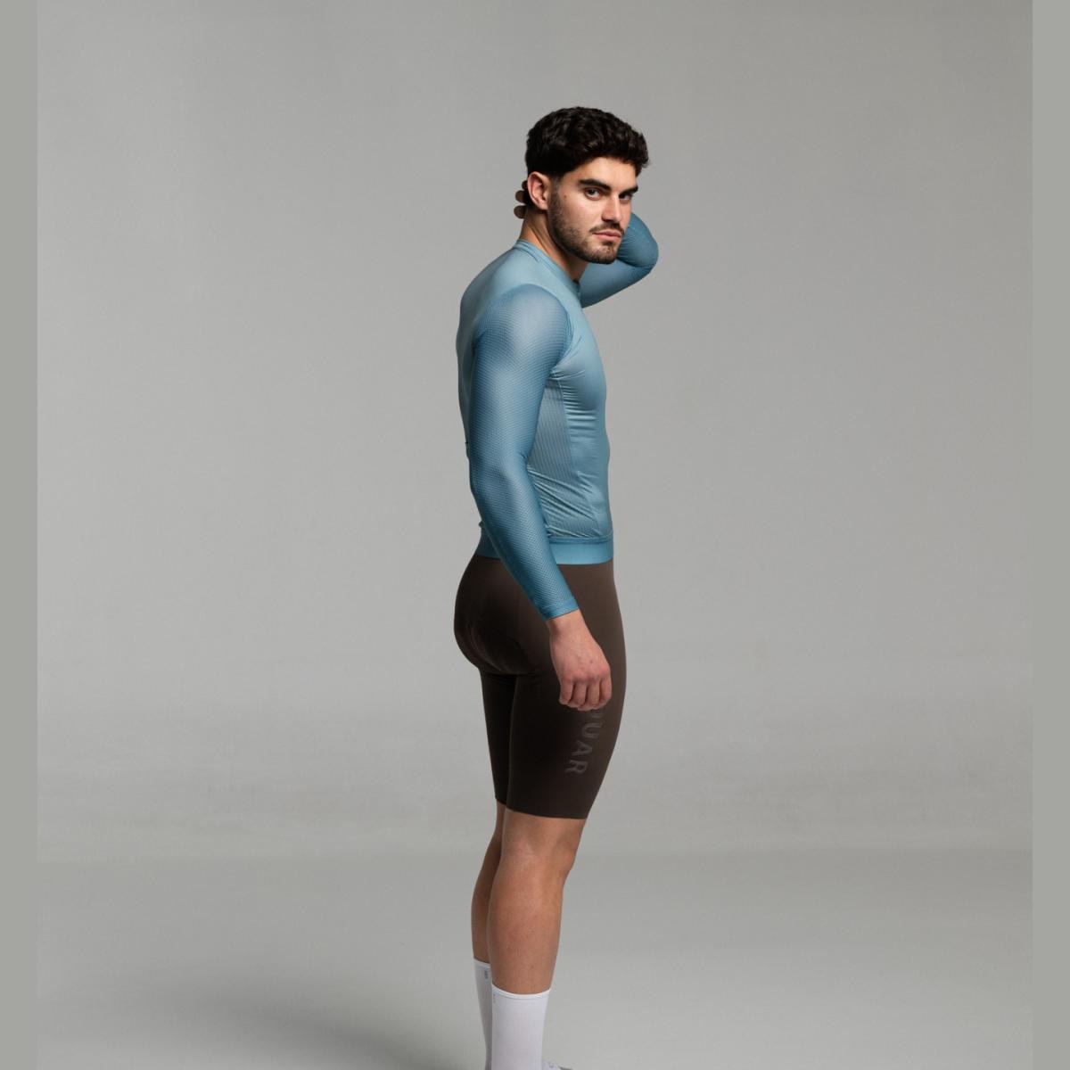 Imagen 4 de Maillot de ciclismo Unisex Dusty Mint Aerys OUAR - Verde / Azul Verde / Azul