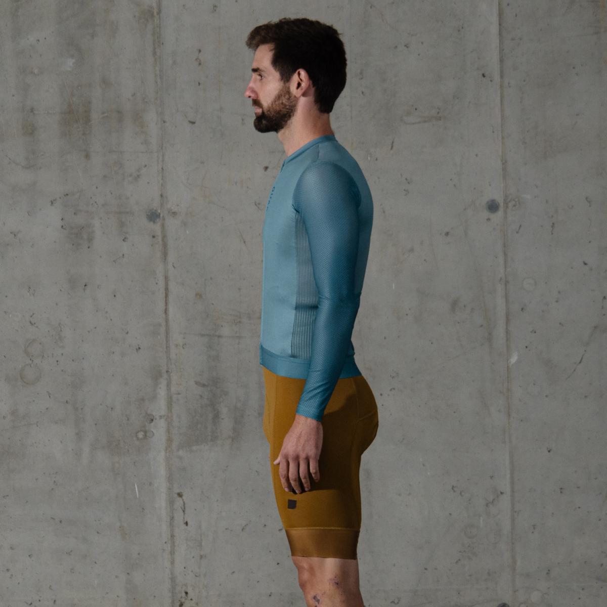 Imagen 13 de Maillot de ciclismo Unisex Dusty Mint Aerys OUAR - Verde / Azul Verde / Azul