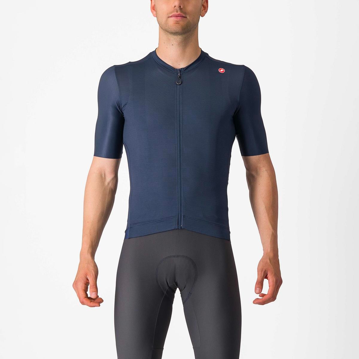 Camisola Desportiva Espresso - Azul Belga/Preto Azul-1