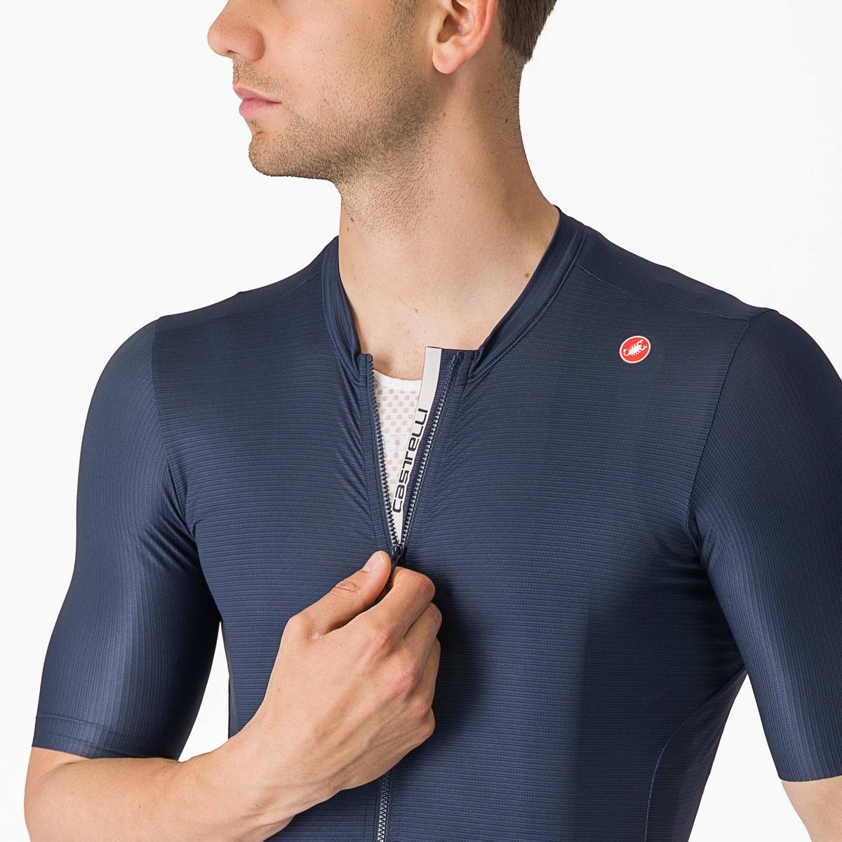Camisola Desportiva Espresso - Azul Belga/Preto Azul-5