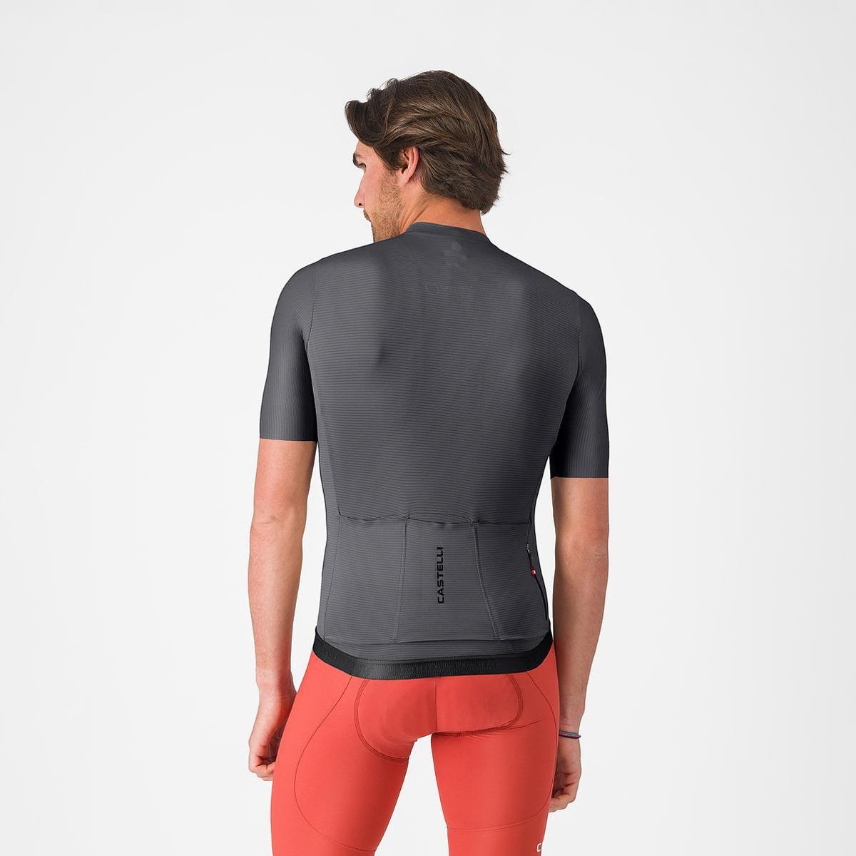 Camisola Desportiva de Ciclismo Espresso 2 Cinzento-2