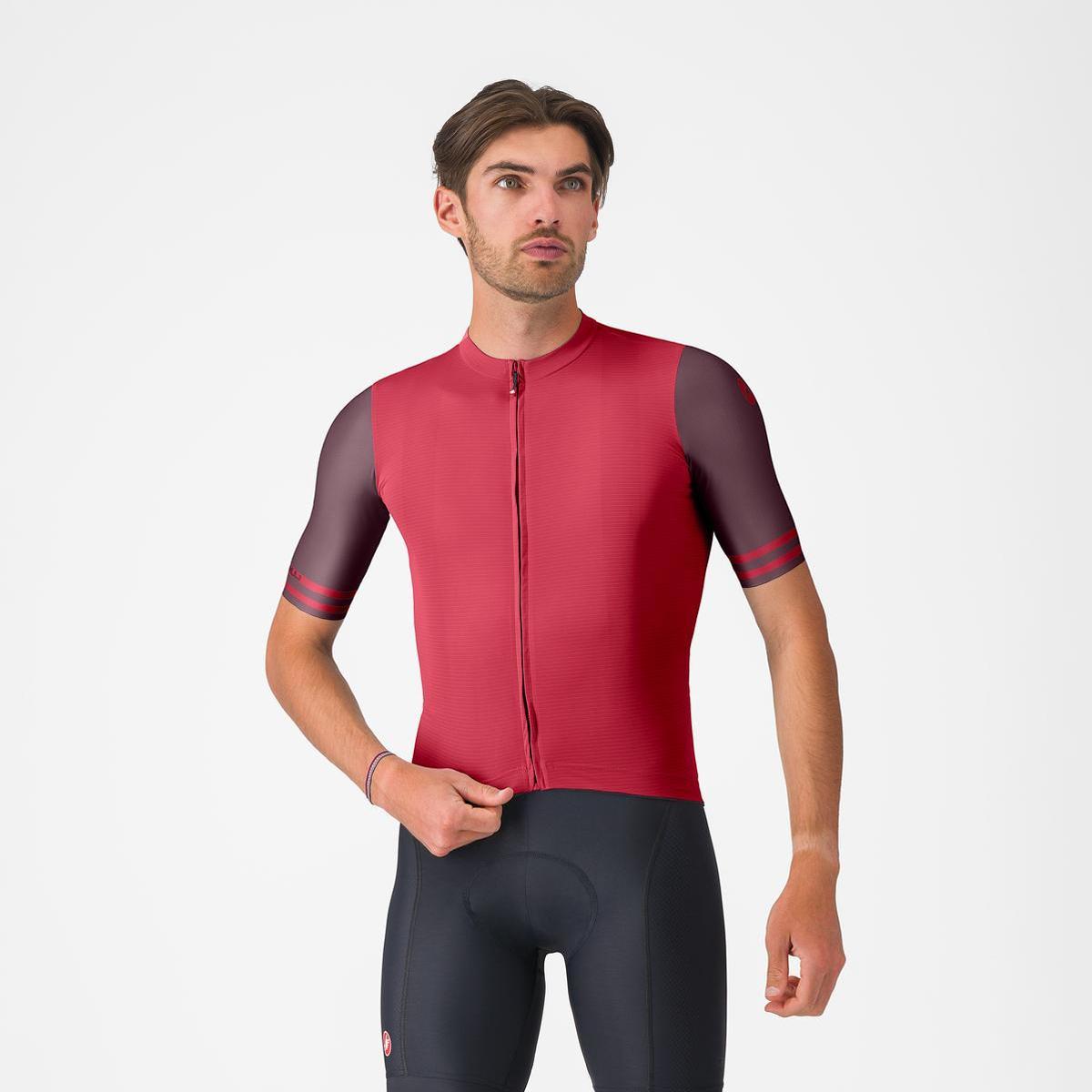 Camisola Desportiva de Ciclismo Prologo Lite 2 Vermelho-1