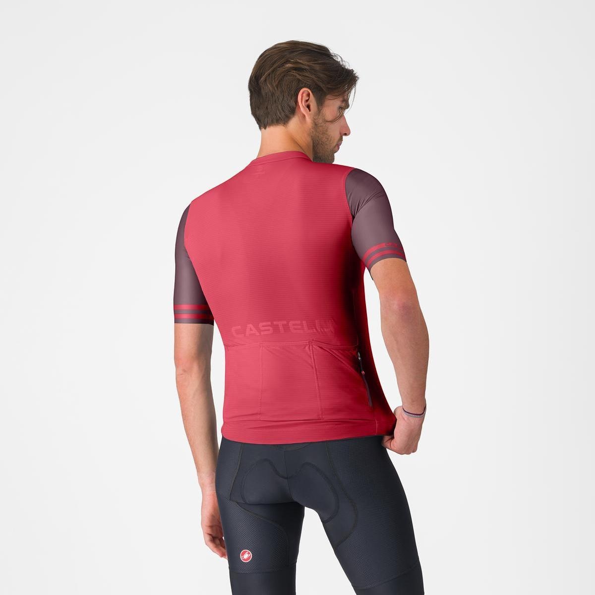 Camisola Desportiva de Ciclismo Prologo Lite 2 Vermelho-2