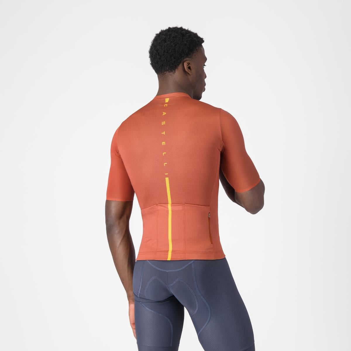 Camisola Desportiva de Ciclismo Drittone Logo Vermelho-2
