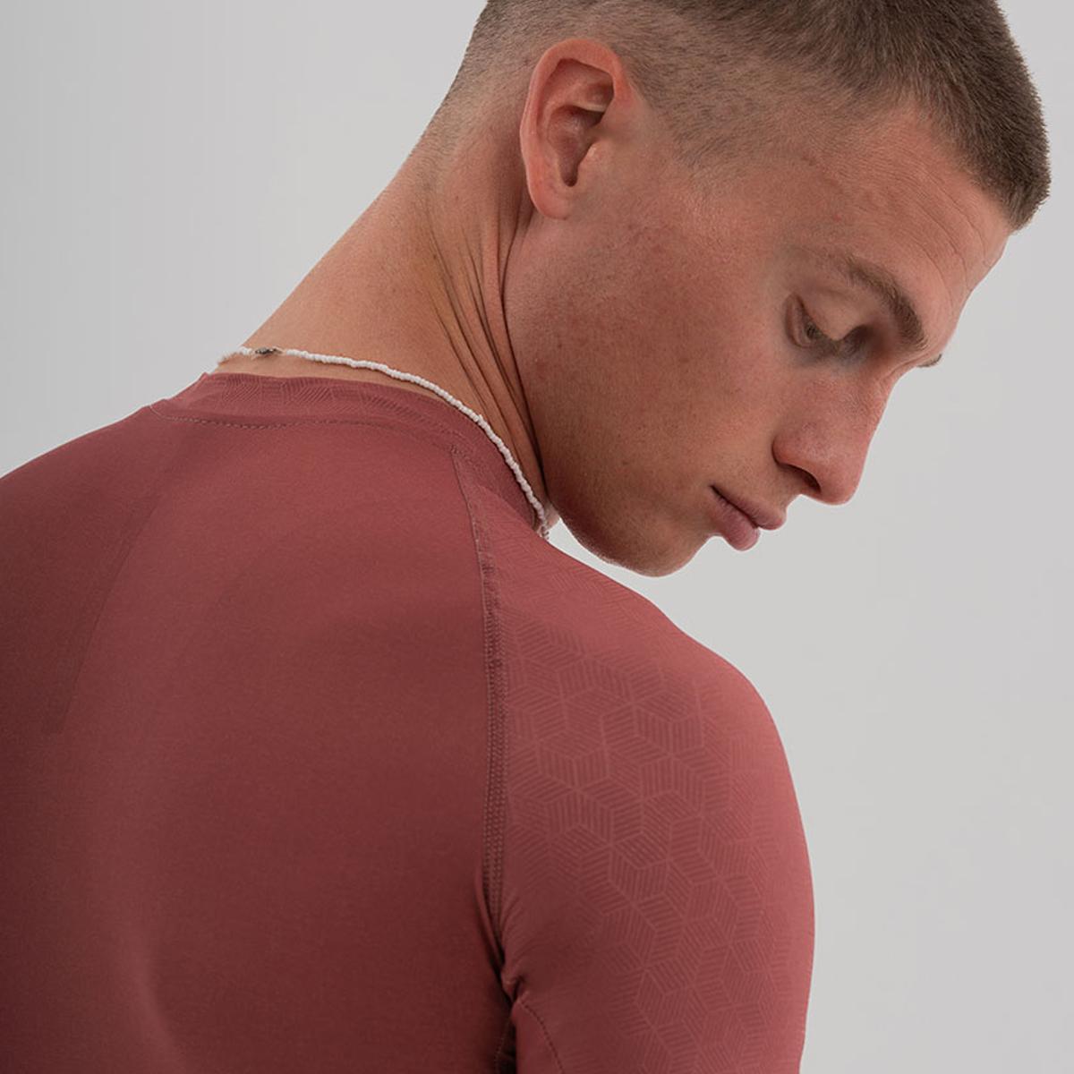 Camisola Desportiva Pro Team Cardinal Cherry-5