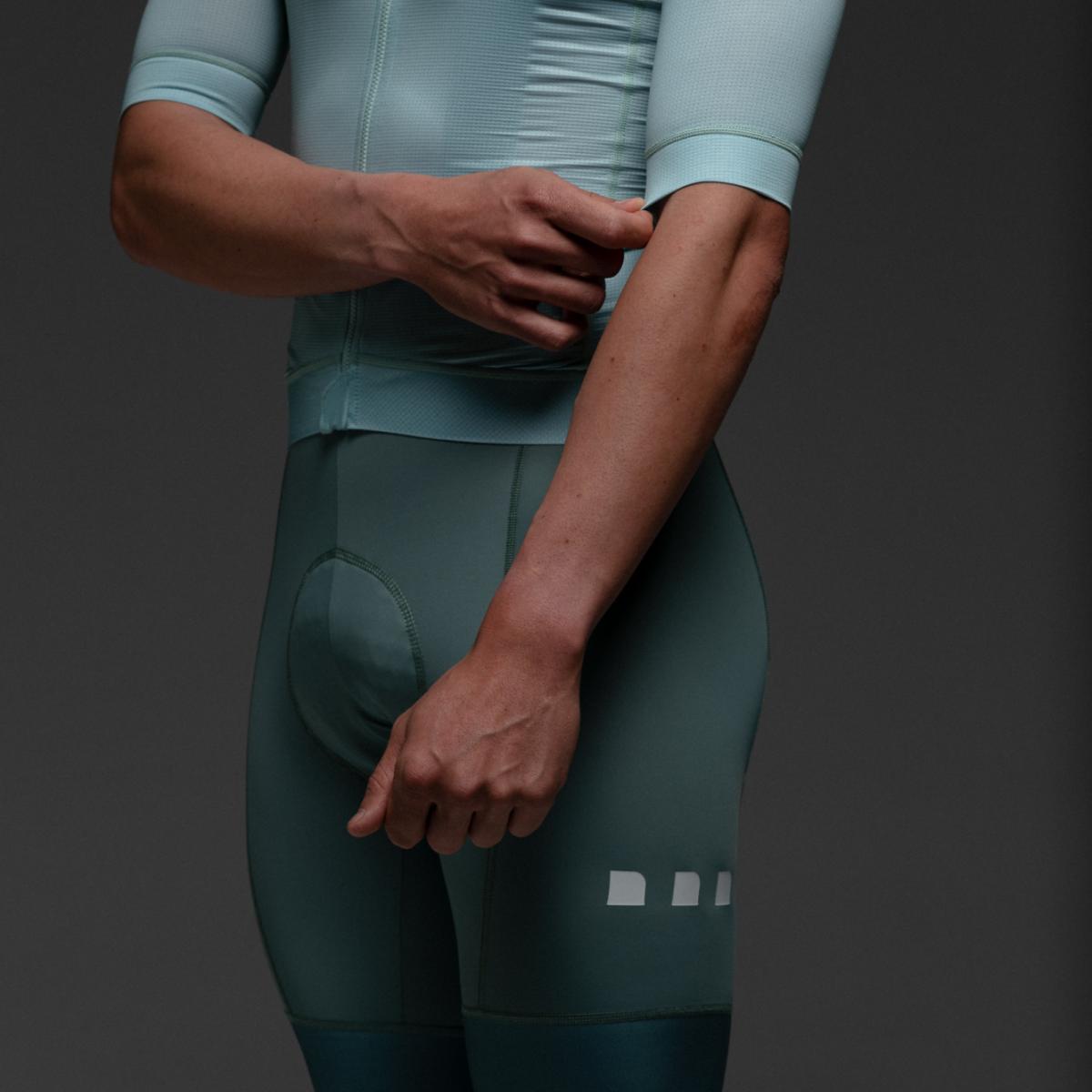 Maillot de ciclismo Unisex Dusty Moss Evo OUAR - Verde / Azul Verde / Azul-7