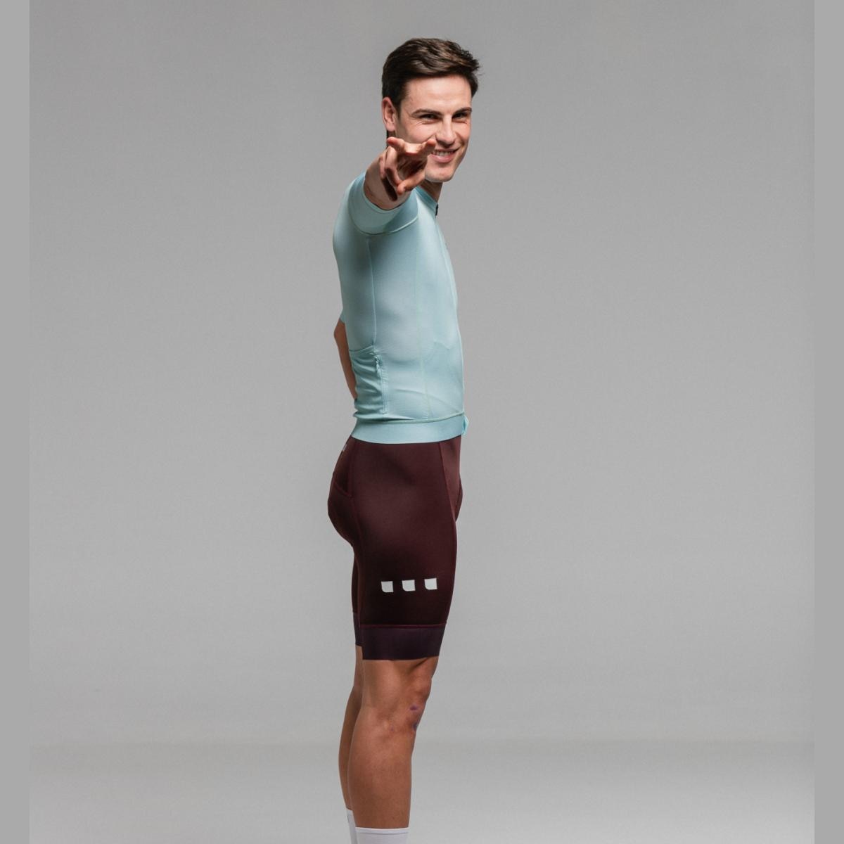 Maillot de ciclismo Unisex Dusty Moss Evo OUAR - Verde / Azul Verde / Azul-9