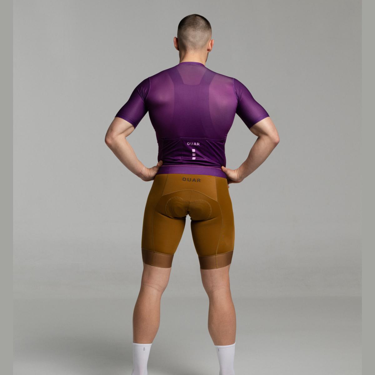 Maillot de ciclismo Unisex True Purple AERYS OUAR - Morado Morado-22