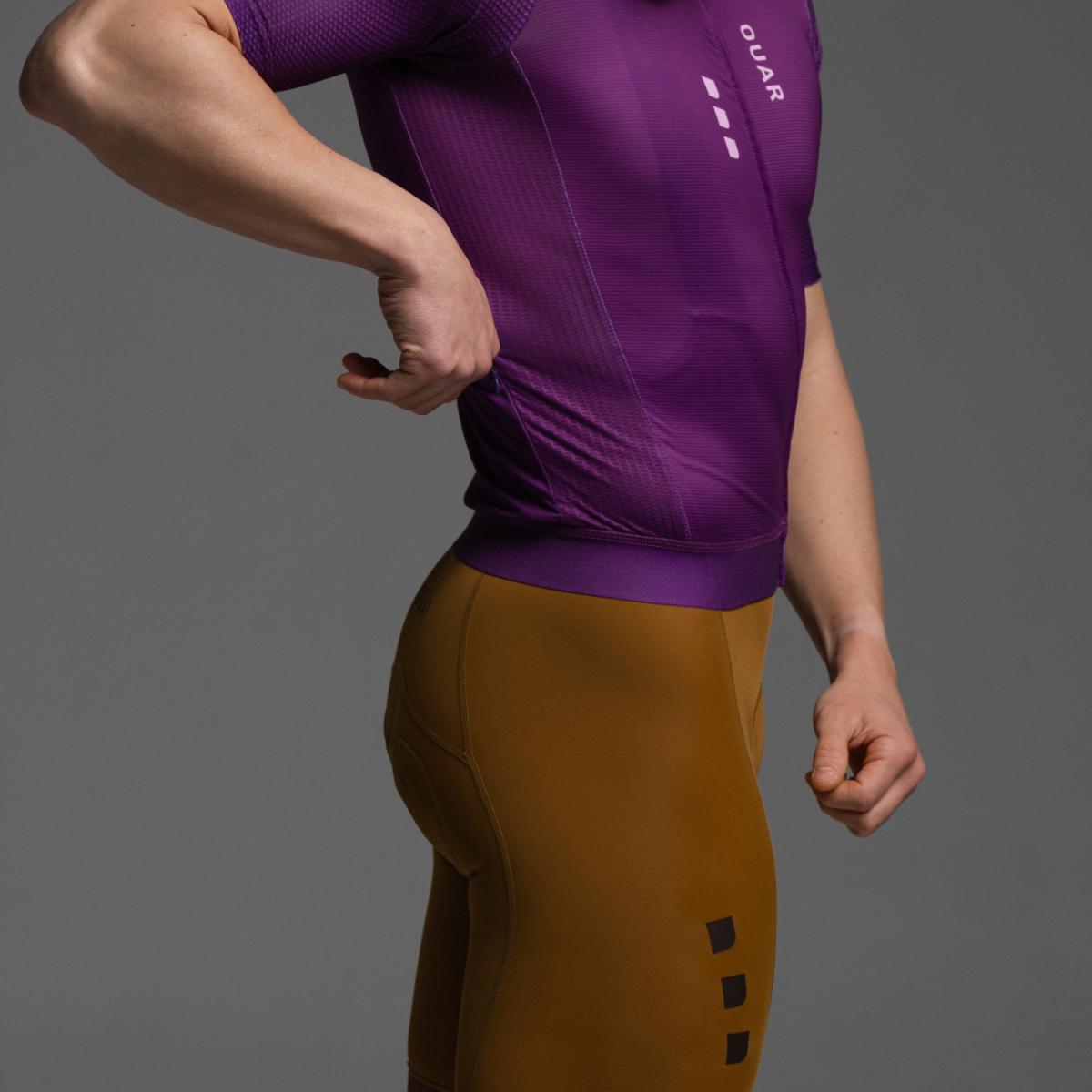 Maillot de ciclismo Unisex True Purple AERYS OUAR - Morado Morado-23