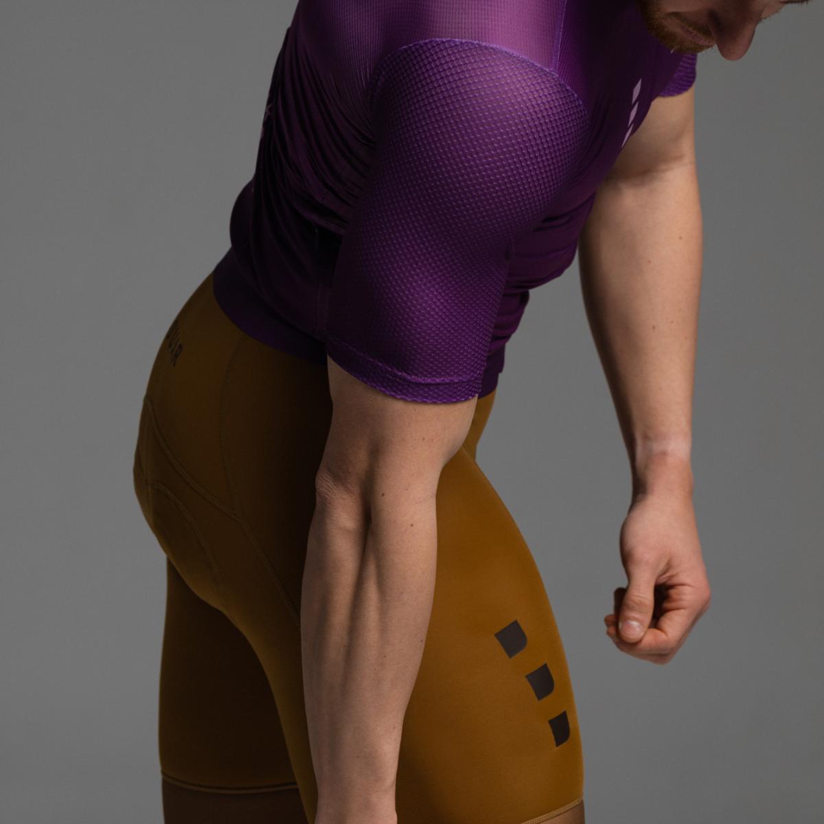 Maillot de ciclismo Unisex True Purple AERYS OUAR - Morado Morado-24