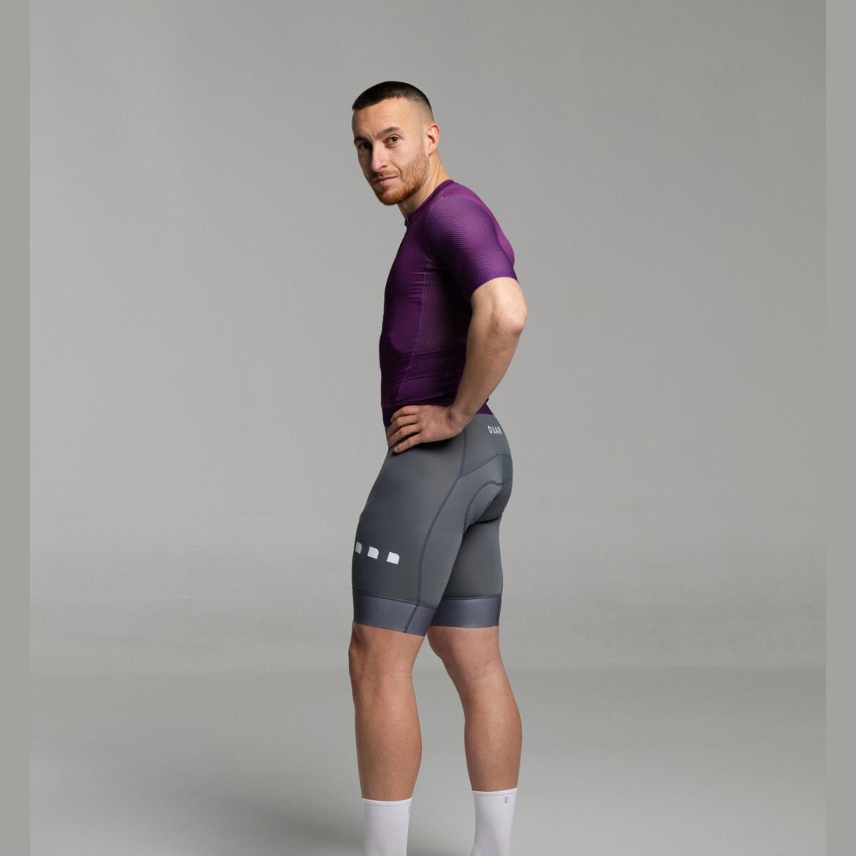 Maillot de ciclismo Unisex True Purple AERYS OUAR - Morado Morado-26