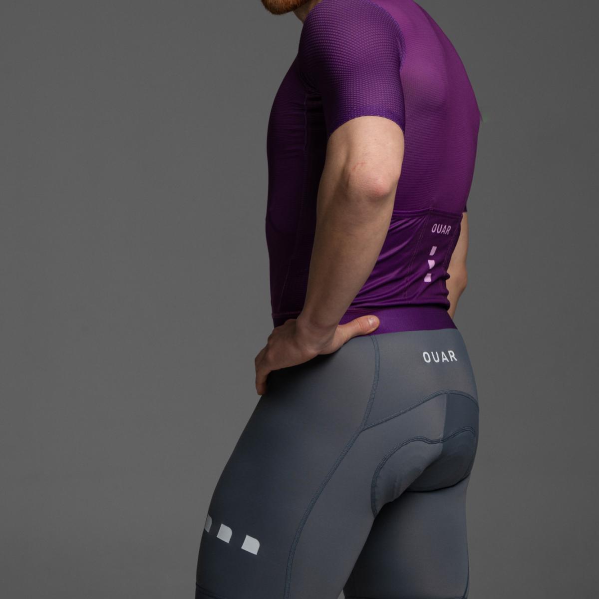 Maillot de ciclismo Unisex True Purple AERYS OUAR - Morado Morado-27