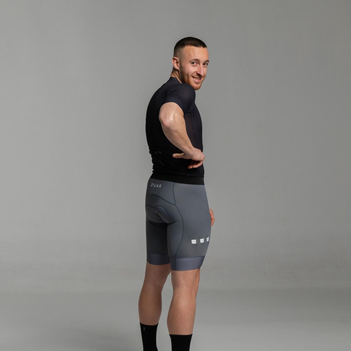 Maillot de ciclismo Unisex Pure Black AERYS OUAR - Negro Negro-4