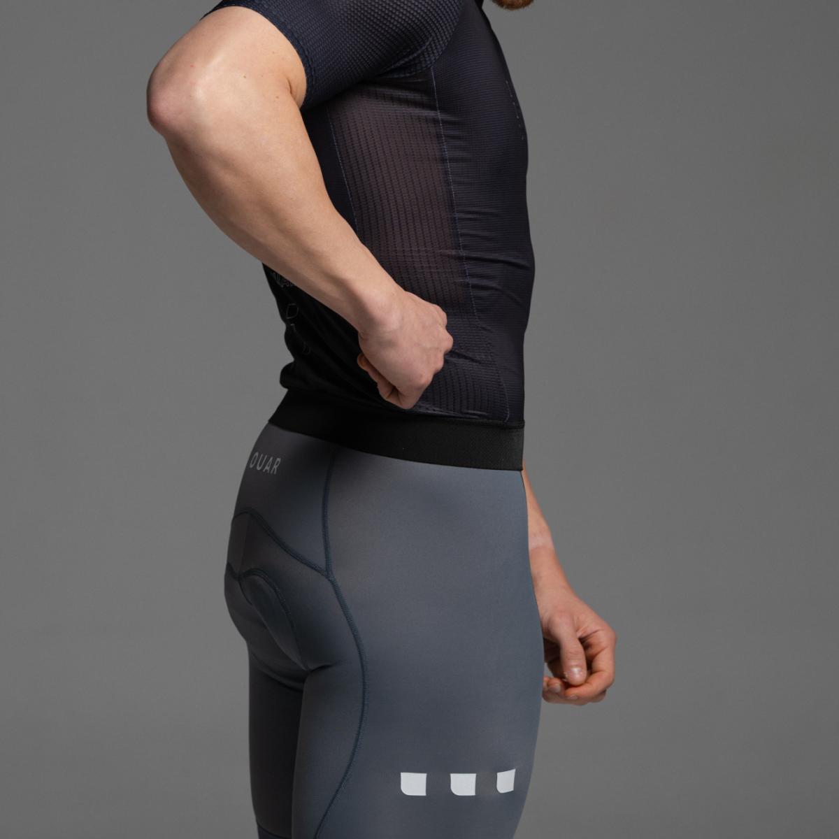Maillot de ciclismo Unisex Pure Black AERYS OUAR - Negro Negro-5