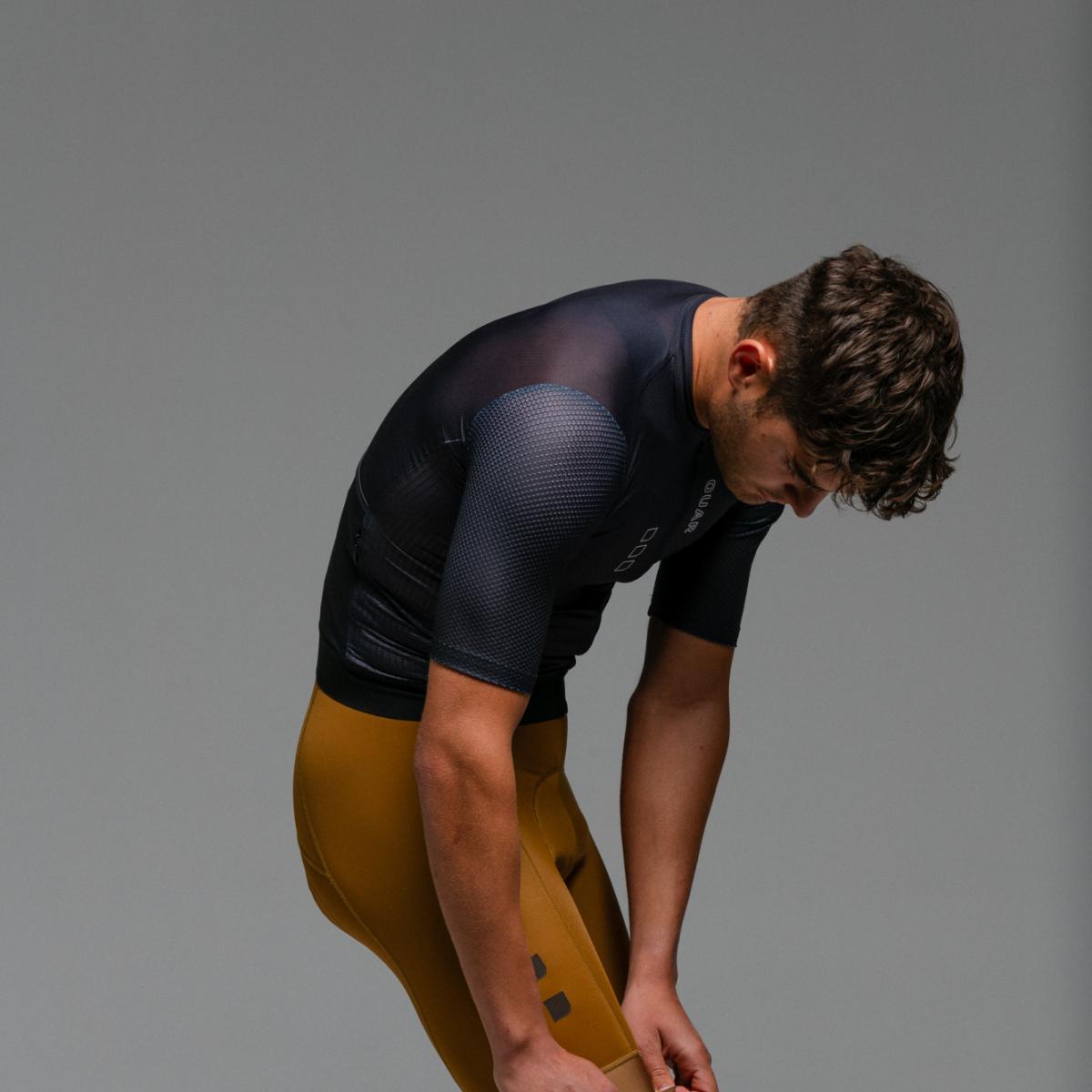 Maillot de ciclismo Unisex Pure Black AERYS OUAR - Negro Negro-19