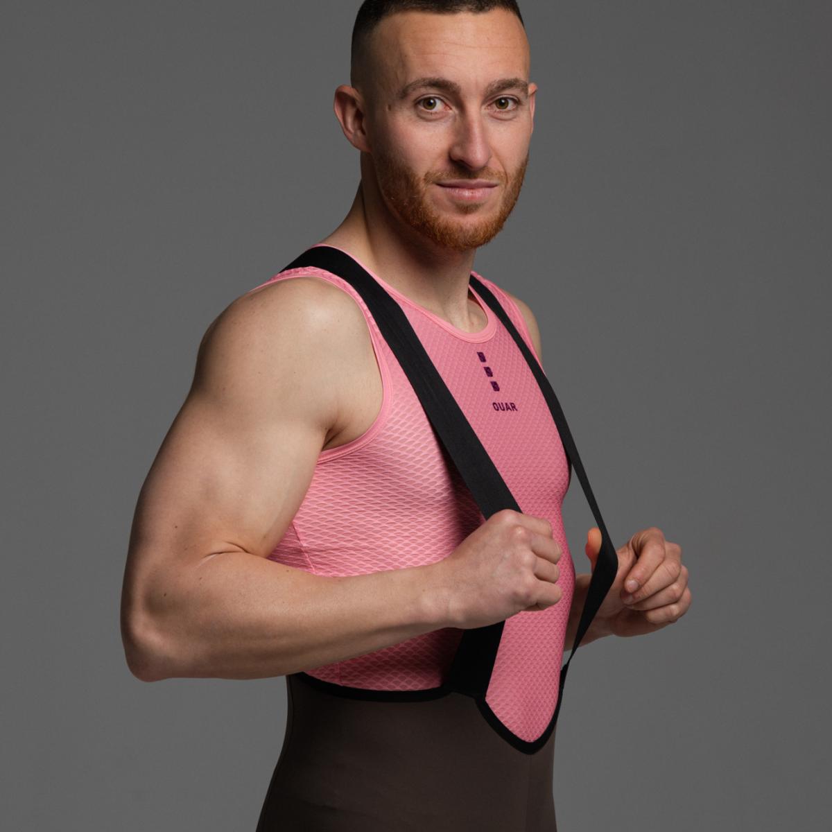 Culotte de ciclismo de Hombre Cocoa AERYS OUAR - Marrón Marrón-5