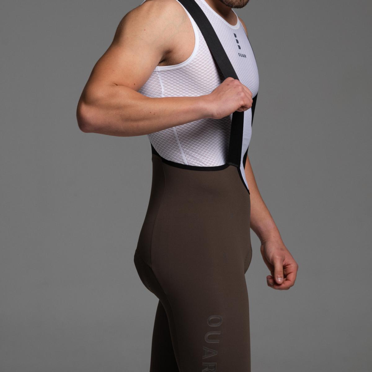 Culotte de ciclismo de Hombre Cocoa AERYS OUAR - Marrón Marrón-12