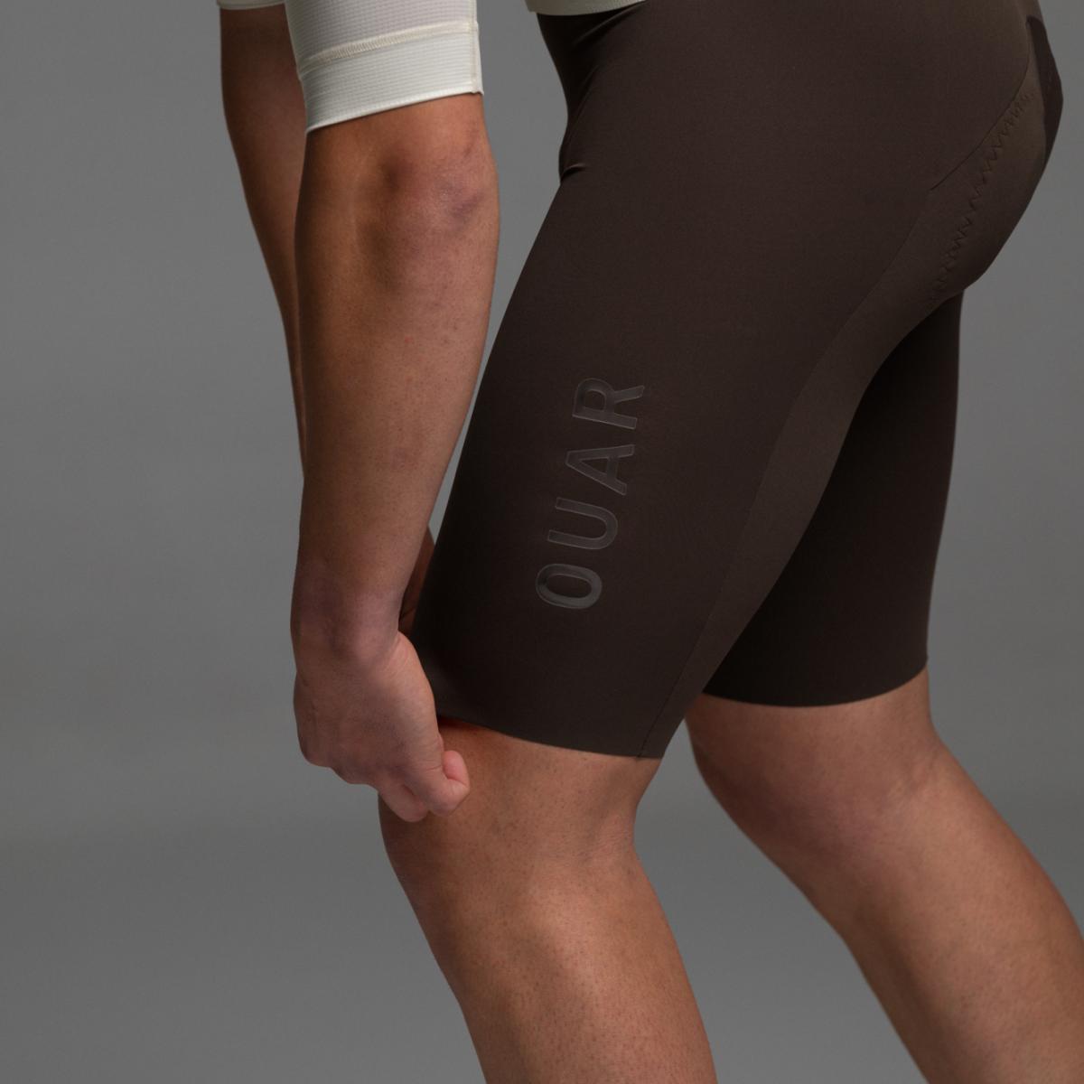 Culotte de ciclismo de Hombre Cocoa AERYS OUAR - Marrón Marrón-17