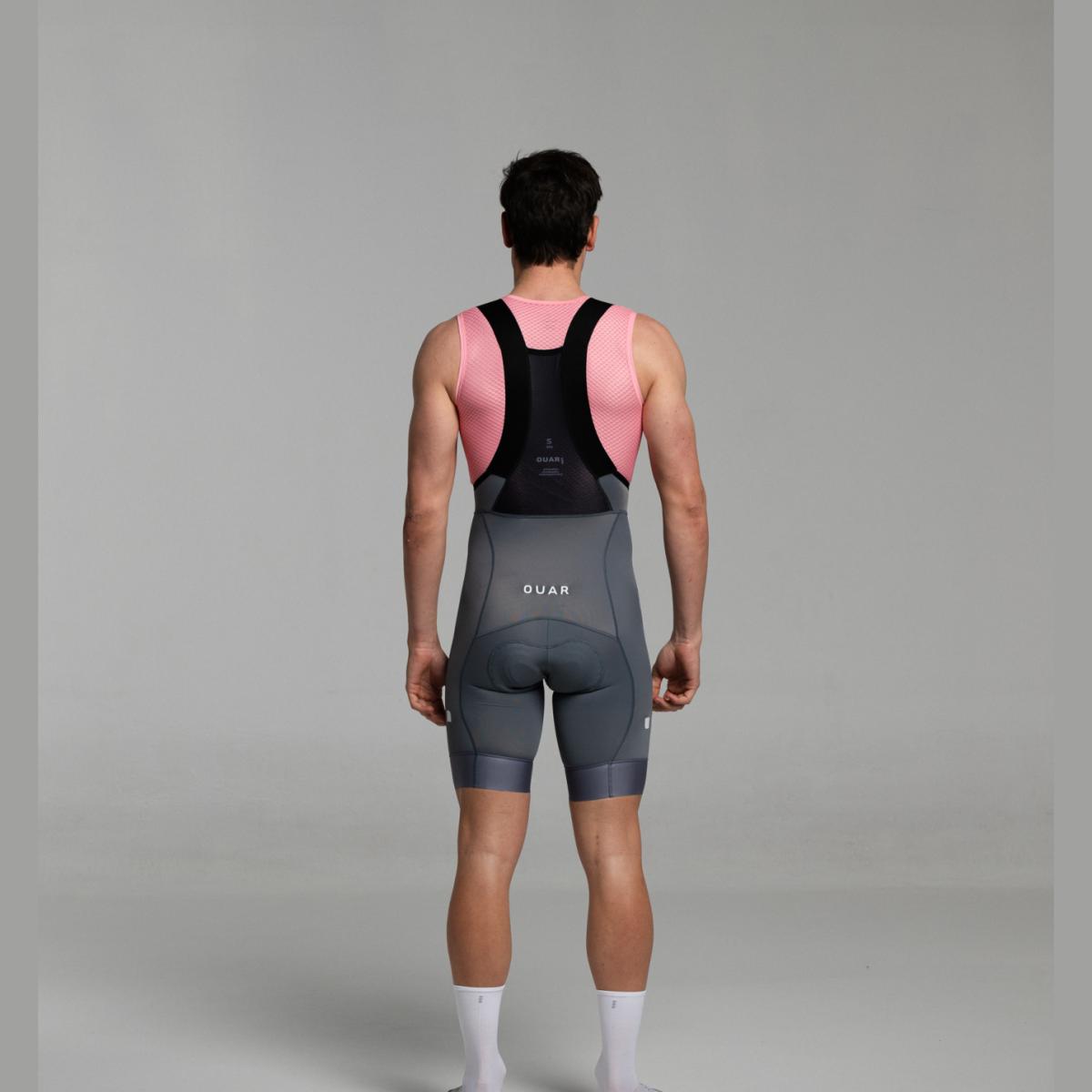 Culotte de ciclismo de Hombre Titanium EVO OUAR - Gris acero Gris acero-3