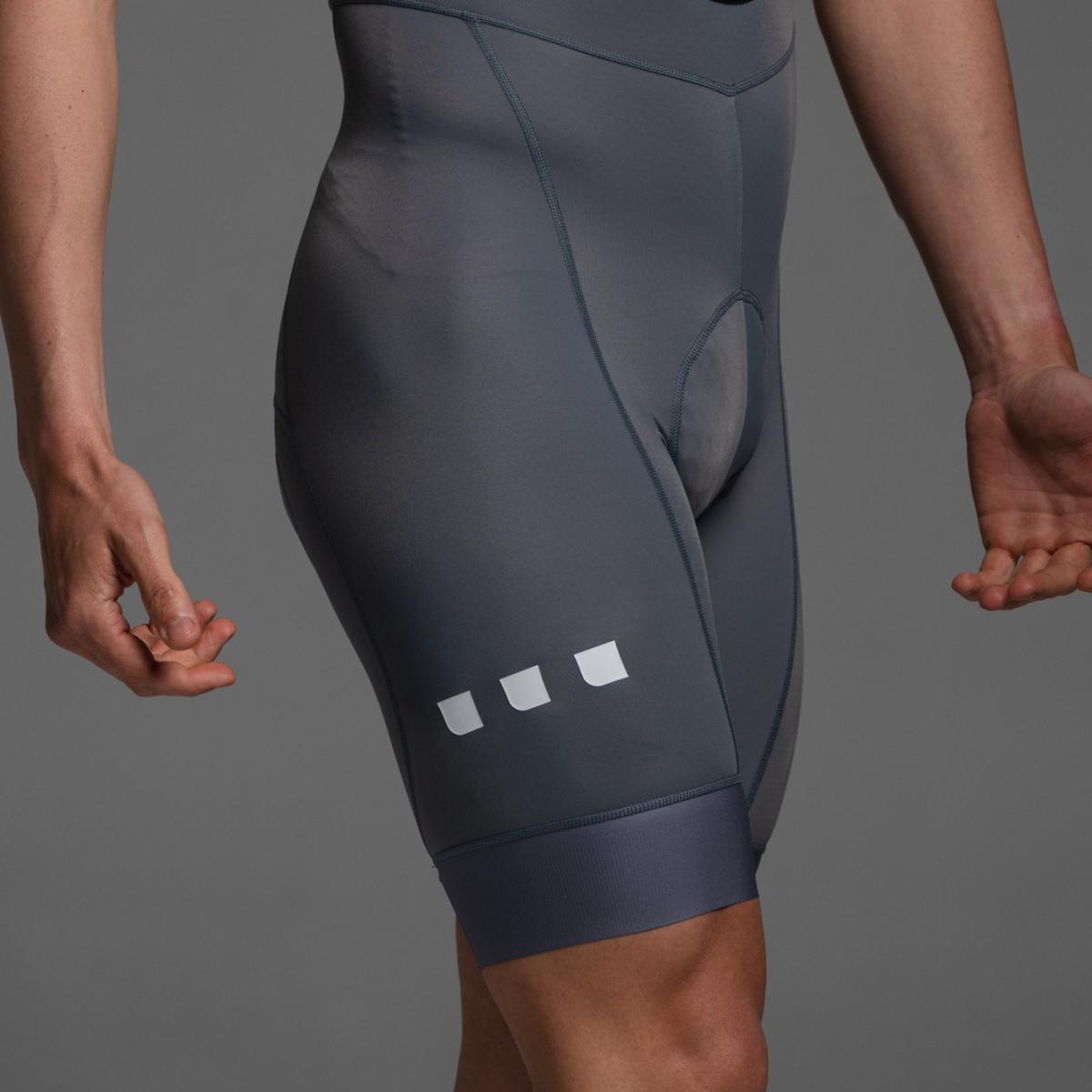 Culotte de ciclismo de Hombre Titanium EVO OUAR - Gris acero Gris acero-5