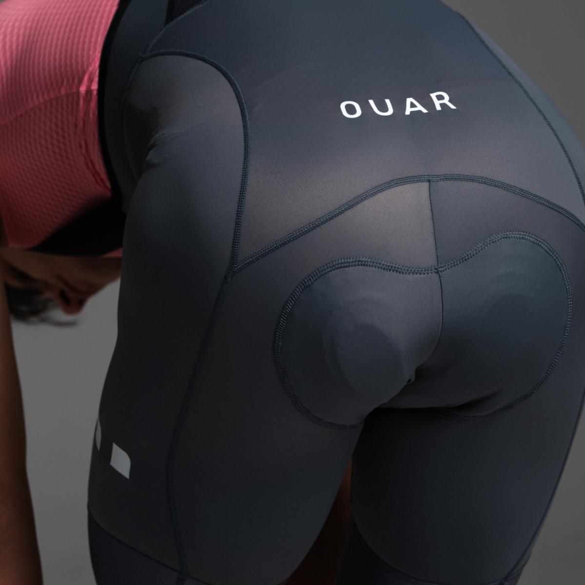 Culotte de ciclismo de Hombre Titanium EVO OUAR - Gris acero Gris acero-7